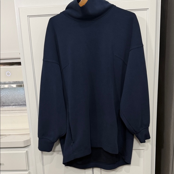 Lululemon Modal-Blend Turtleneck Tunic Navy Size 14 - Picture 6 of 8